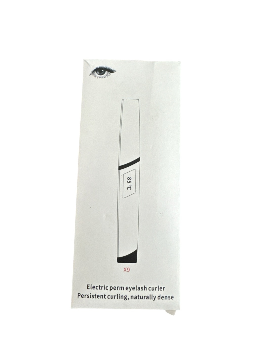 Electric Perm Eyelash Curler - White